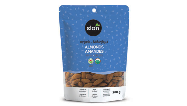 Organic almonds.

This product may contain small shell pieces