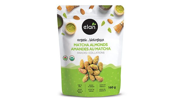 Amandes rôties biologiques, Sucre de canne biologique, Lait de coco biologique, Thé vert matcha en poudre biologique, Huile de coco biologique, Sel rose de l’Himalaya, Maltodextrine biologique