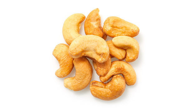 Cashews, Non GMO canola oil.

May contain: Peanuts, Other tree nuts, Soy