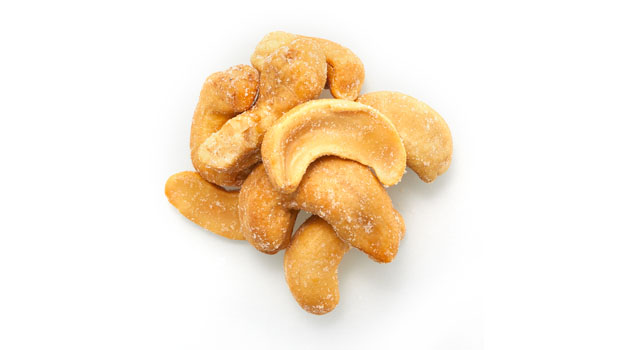 Cashews, Non GMO Canola oil, Salt.

May contain: Peanuts, Other tree nuts, Soy