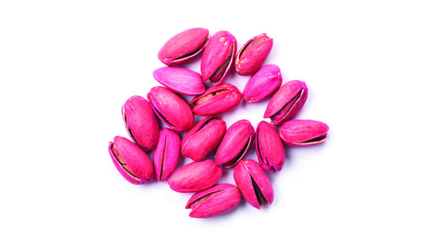 Pistachios, salt, erythrosine( FD&C Red No. 3) .