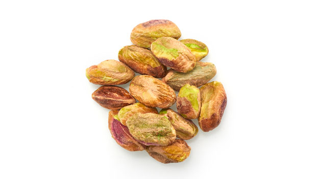 Pistachios.

This product may contain small shell pieces