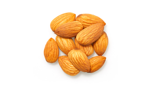 Almonds.This product may contain small shell pieces