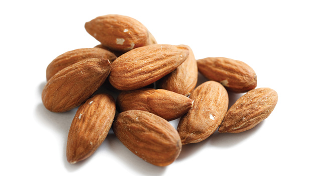 Almonds.

This product may contain small shell pieces