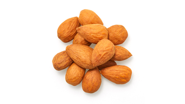 Roasted almonds.
May contain: Peanuts, Other tree nuts, Soy.
This product may occasionally contain shell pieces