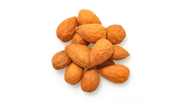 Roasted almonds.
May contain: Peanuts, Other tree nuts
This product may occasionally contain shell pieces