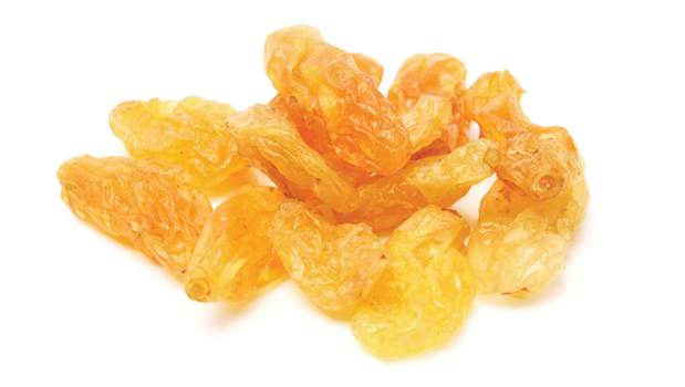 Raisins de corinthe, Huile de tournesol.