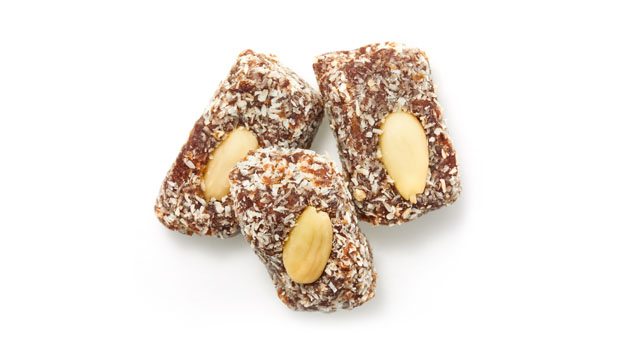 Dates, coconut, almond.