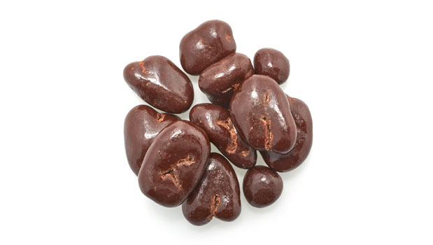 Chocolate coating (unsweetened chocolate, sugar, cocoa butter, soy lecithin (emulsifier), vanilla extract), Pecans, Glazing agent (coconut), Polishing agent
May contain: Peanuts, Other tree nuts, Milk, Wheat, Sulphites