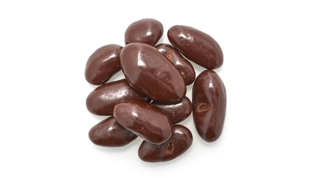 Chocolat noir (sucre, chocolat non sucré, beurre de cacao, lécithine de soja), Baies de goji séchées,
Gomme-laque, Eau, Gomme d'acacia.
