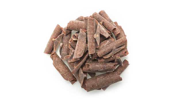 Cocoa mass, sugar, cocoa butter, soy lecithin (soy), natural flavor (type vanilla).
Contains Soy , 
May contains milk