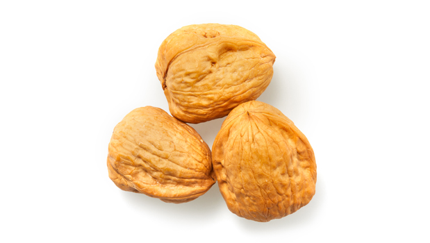 Walnuts in shell.