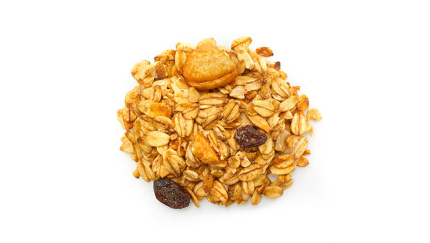 Avoine, Raisins secs, Huile de canola/tournesol, Miel, Canneberges, Graines de lin, Graines de tournesol, Graines de citrouille, Amandes, Arôme naturel, Cannelle