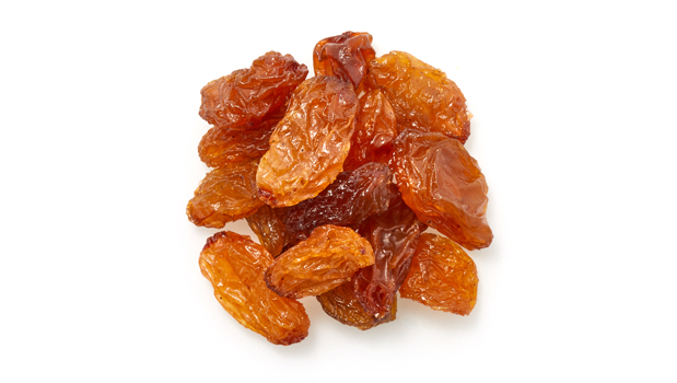 Raisins sultanas, huile végétale.