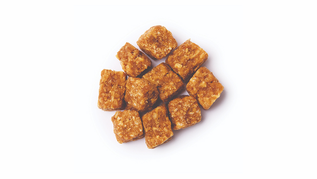 Noix de coco, Amidon de blé (blé), Poudre de bonbon, Sirop de glucose-fructose, Dextrose, Sirop de bonbon, Gomme xanthane, Gomme de caroube, Sel marin, Sucre, Arômes Naturels.