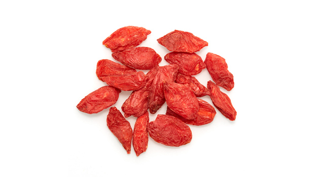 Organic goji berries.