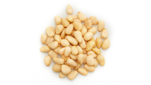 Organic pine nuts.