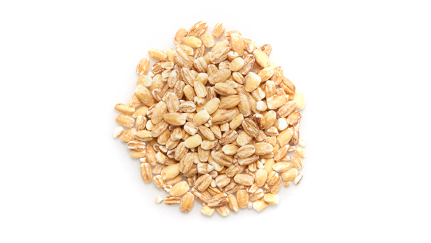 Organic pearled barley.