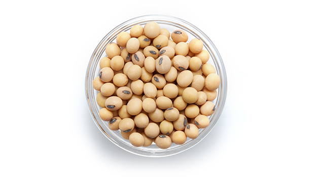 Organic soya beans.

It is a raw agriculture product. Although it has been mechanically cleaned before packaging, some foreign material may be present. Sort and wash before using.