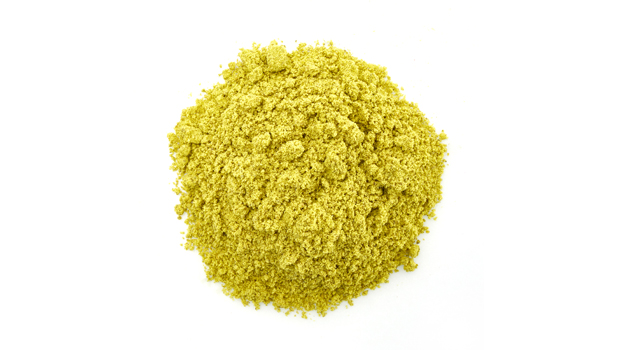 Poudre de protéine de graine de citrouille crue biologique.