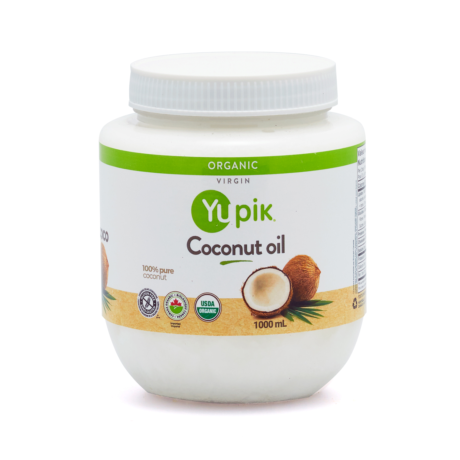 Organic coconut oil