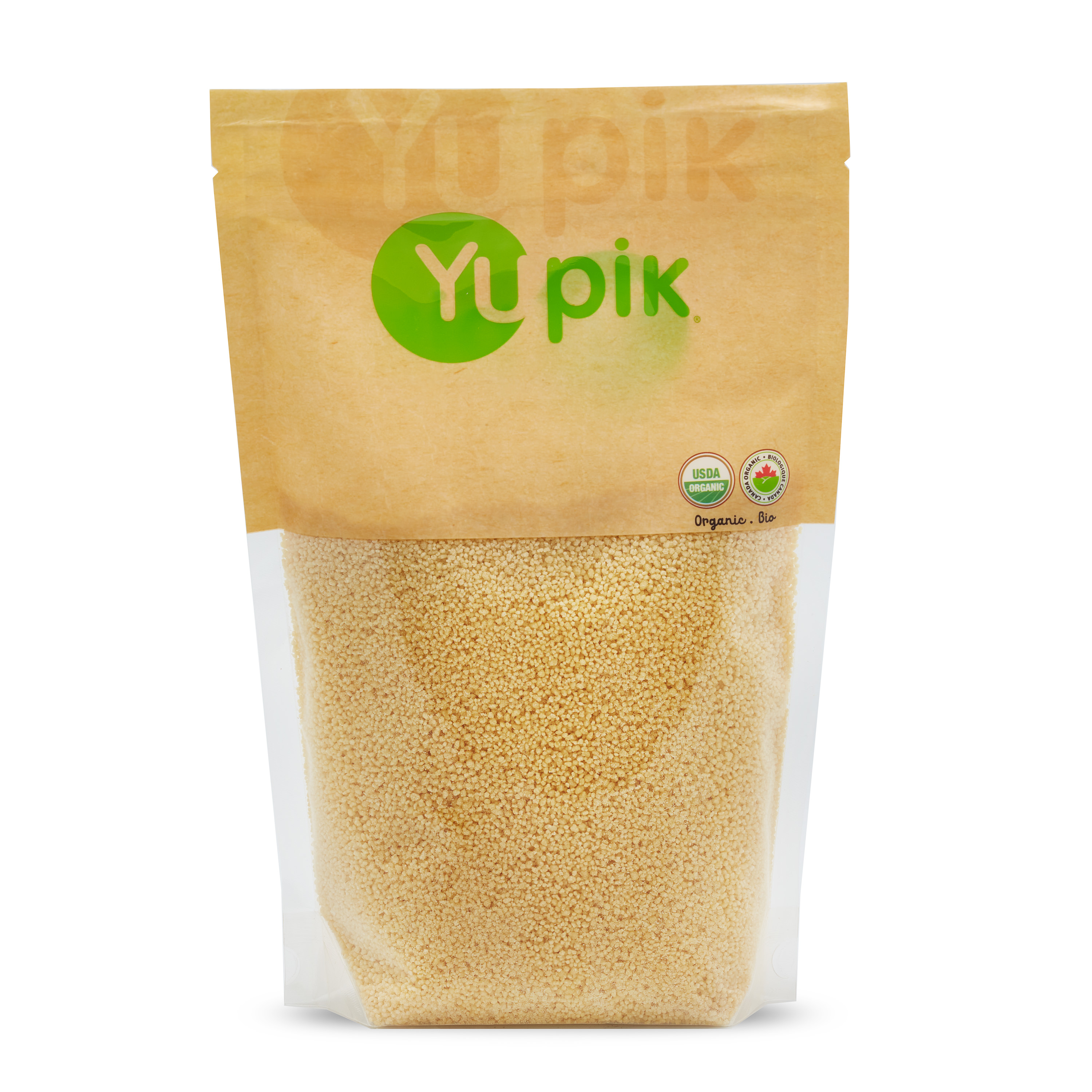 Organic durum wheat semolina.