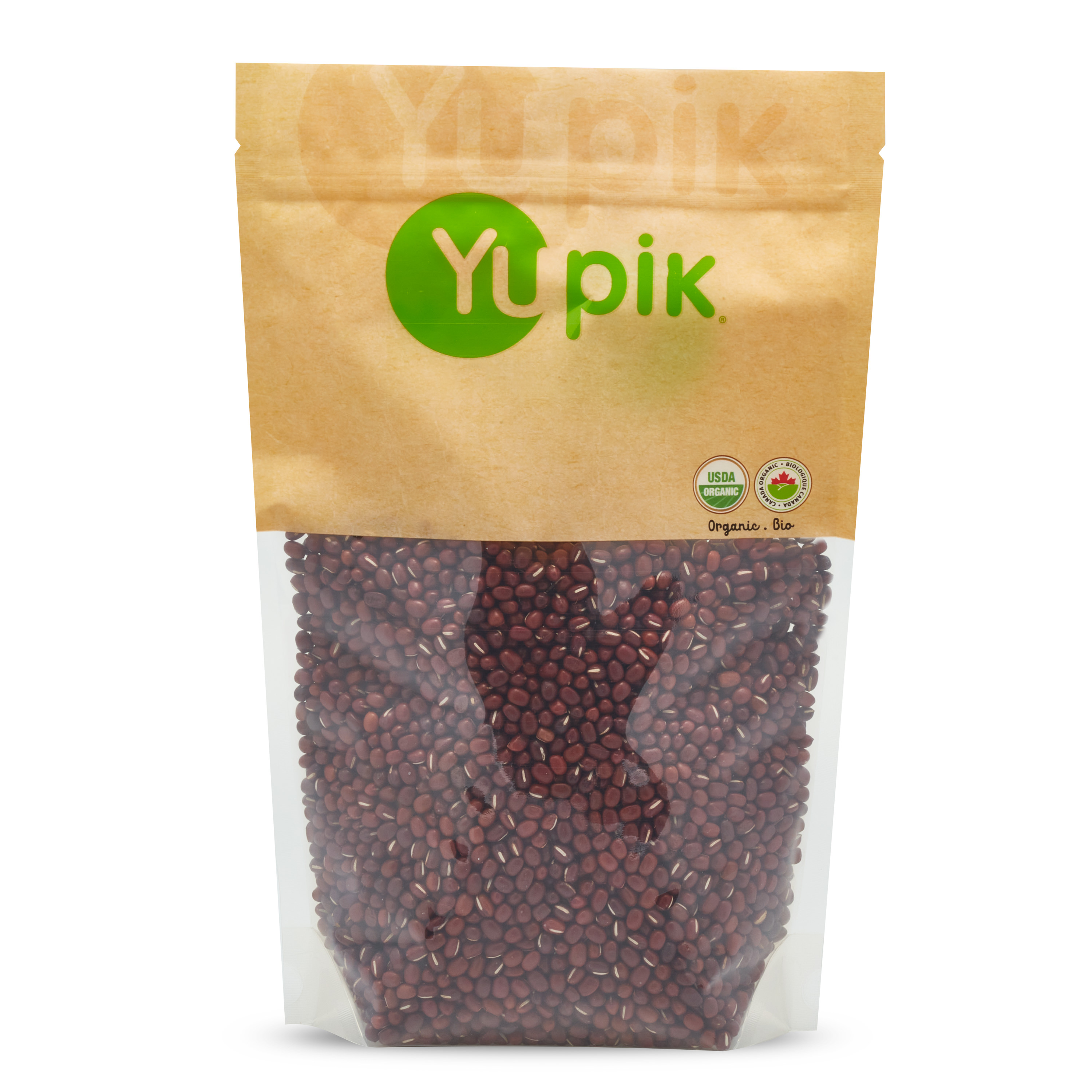 Organic adzuki beans.

It is a raw agriculture product. Although it has been mechanically cleaned before packaging, some foreign material may be present. Sort and wash before using.